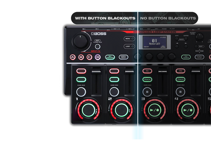 RC505 BUTTON SKINS by TRACKONE