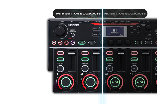 RC505 BUTTON SKINS by TRACKONE