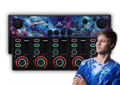 LENNARD'S BLUE GALAXY - RC505 SKIN by TRACKONE